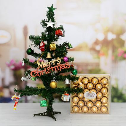 Xmas Tree, Decor & Ferrero