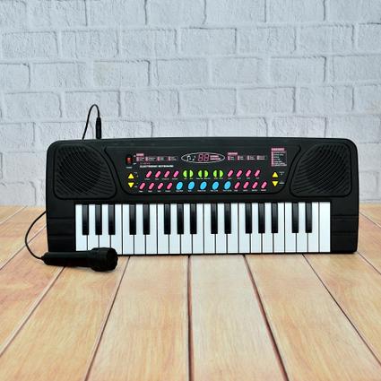 Electronic Keyboard With Mic