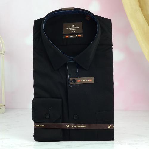 Blackberrys Black Cotton Shirt