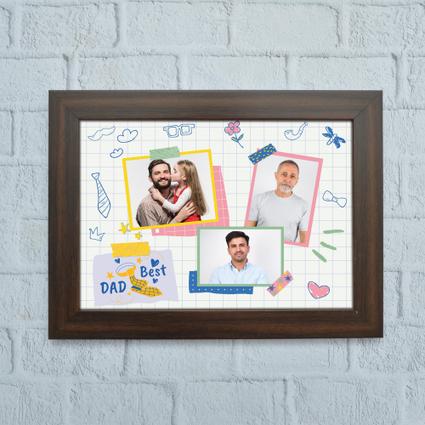 Best Dad Photo Frame