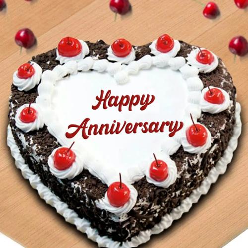 Black Forest Anniversary Cake- 1kg