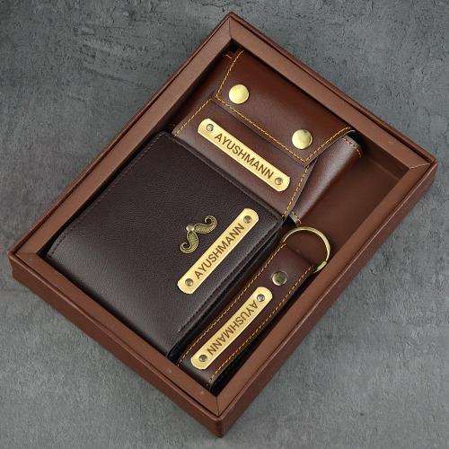 Personalized Men's Wallet Combo