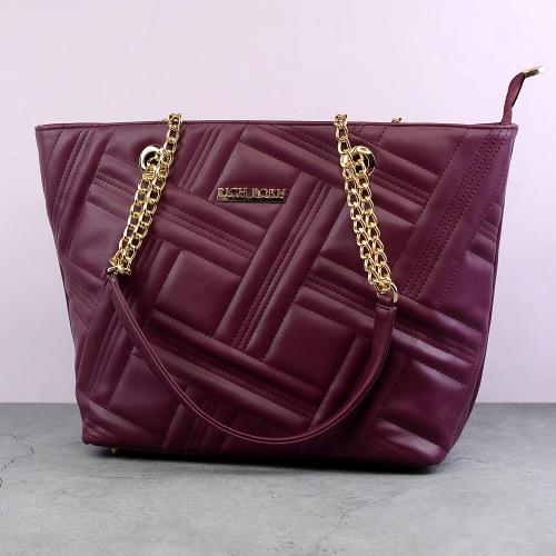 Designer Textured Shoulder Bag