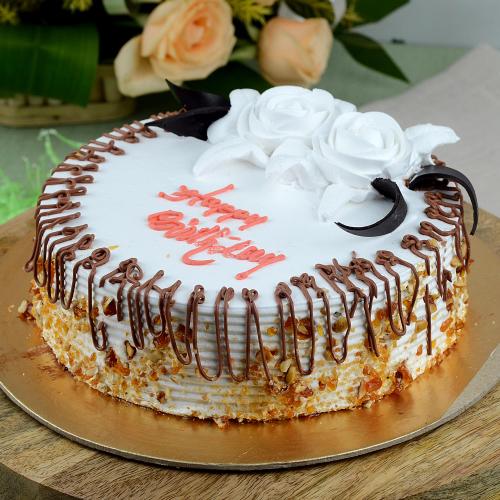 Birthday Butter Scotch Cake - 1 Kg.